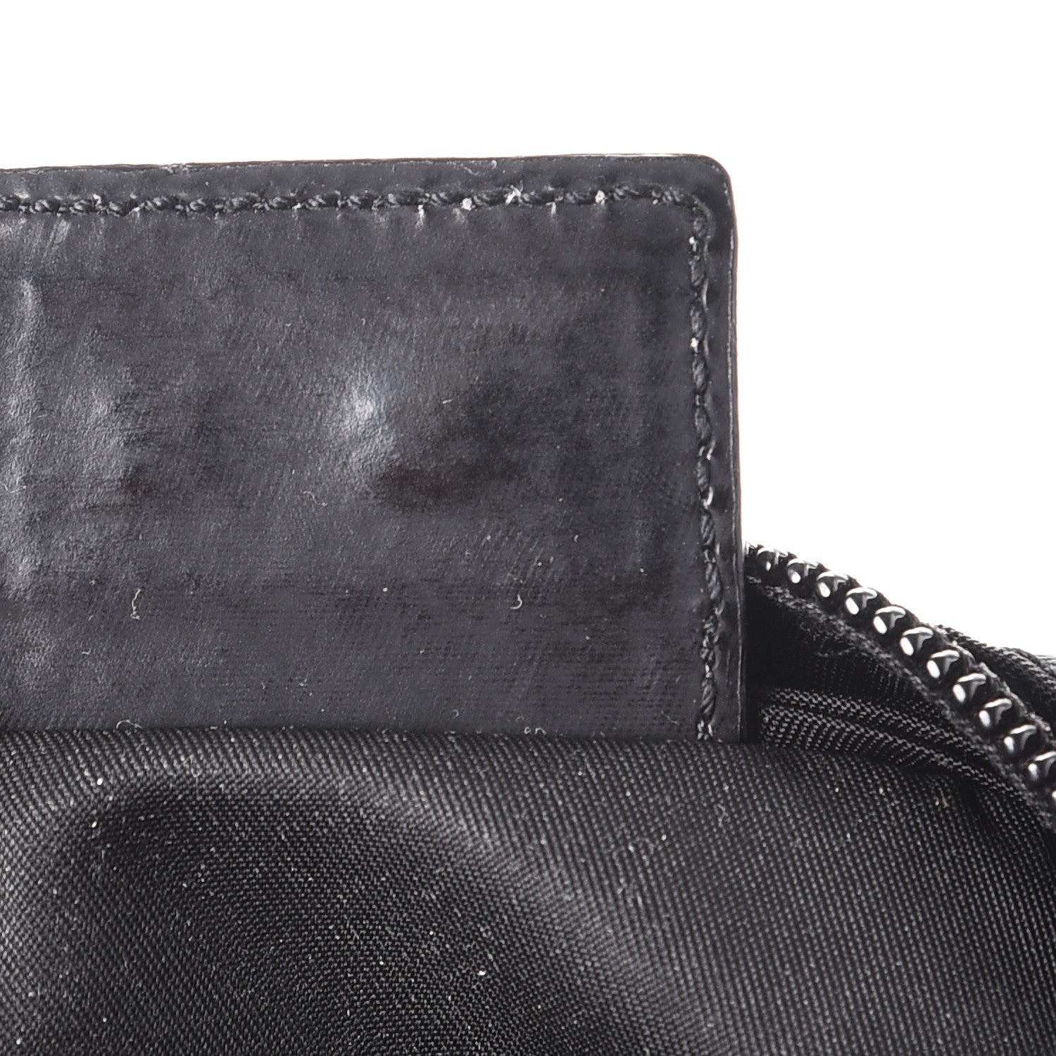 Prada Nylon Vela Flat Messenger Bag Black 10 of 10