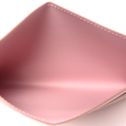 Louis Vuitton Calfskin Felicie Card Holder Insert Rose Ballerine 5 of 6