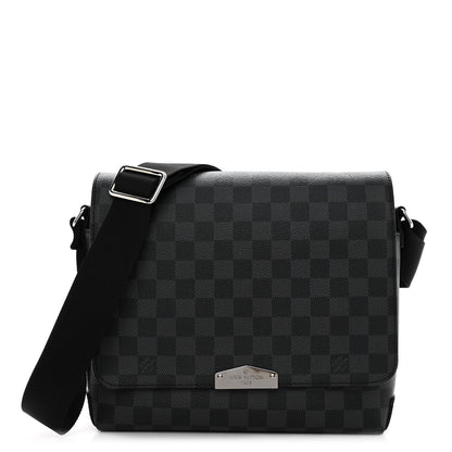 Louis Vuitton Damier Graphite District PM 1 of 9