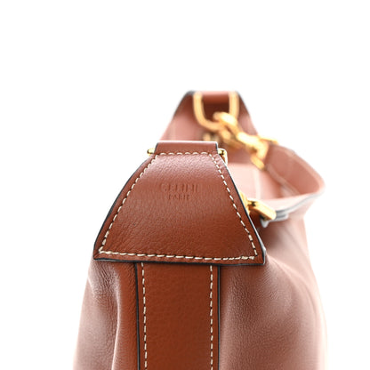 Celine Supple Calfskin Medium Strap Leandre Shoulder Bag Brown 6 of 11
