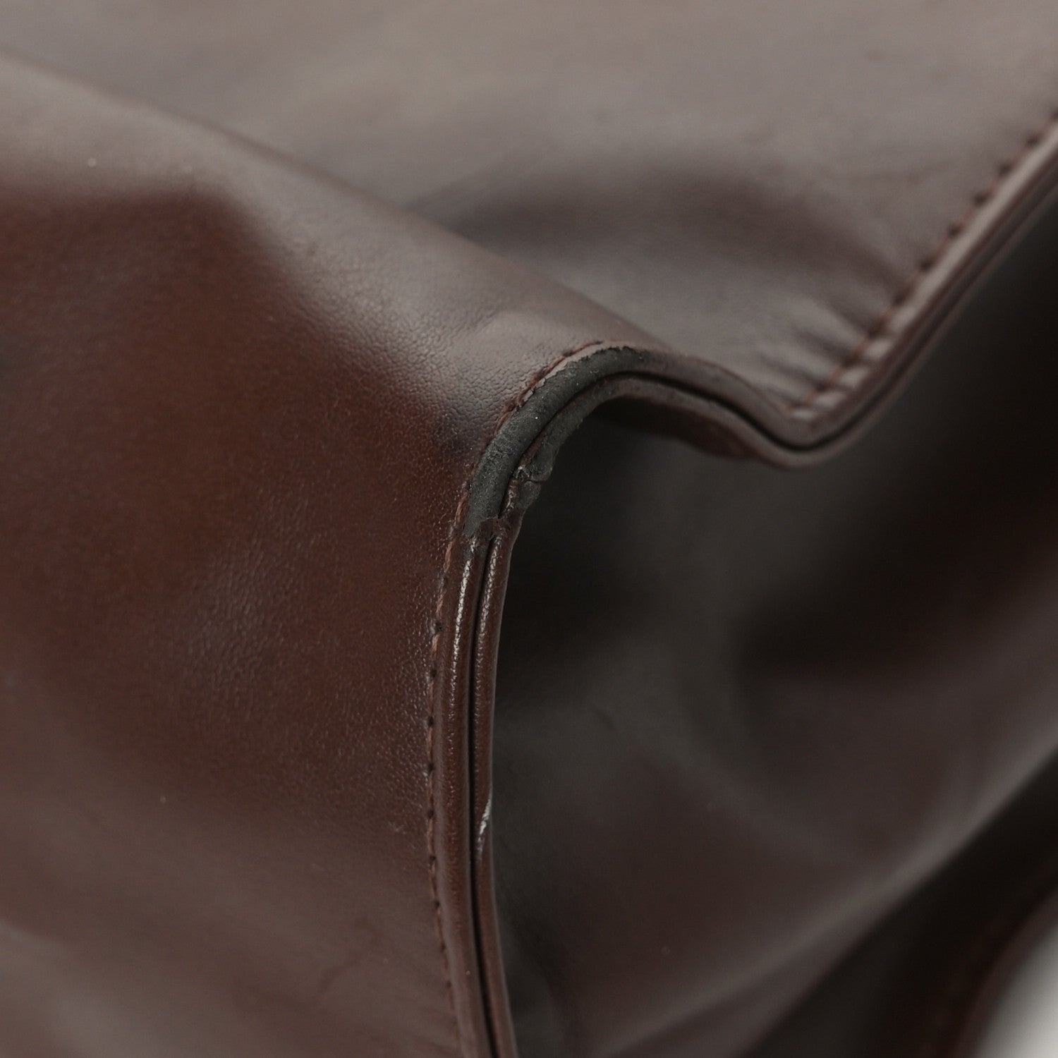 Telfar Vegan Leather Medium Shopping Bag Dark Brown 8 of 12