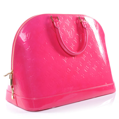 Louis Vuitton Vernis Alma GM Rose Pop 3 of 7