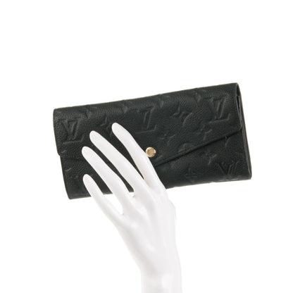 Louis Vuitton Empreinte Curieuse Wallet Black 2 of 8
