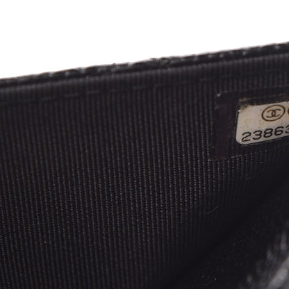 Chanel Caviar Quilted Wallet On Chain WOC Black 8 of 8