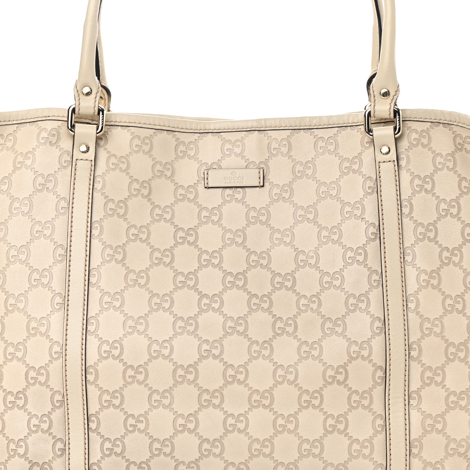 Gucci Guccissima Medium Joy Tote White 8 of 13