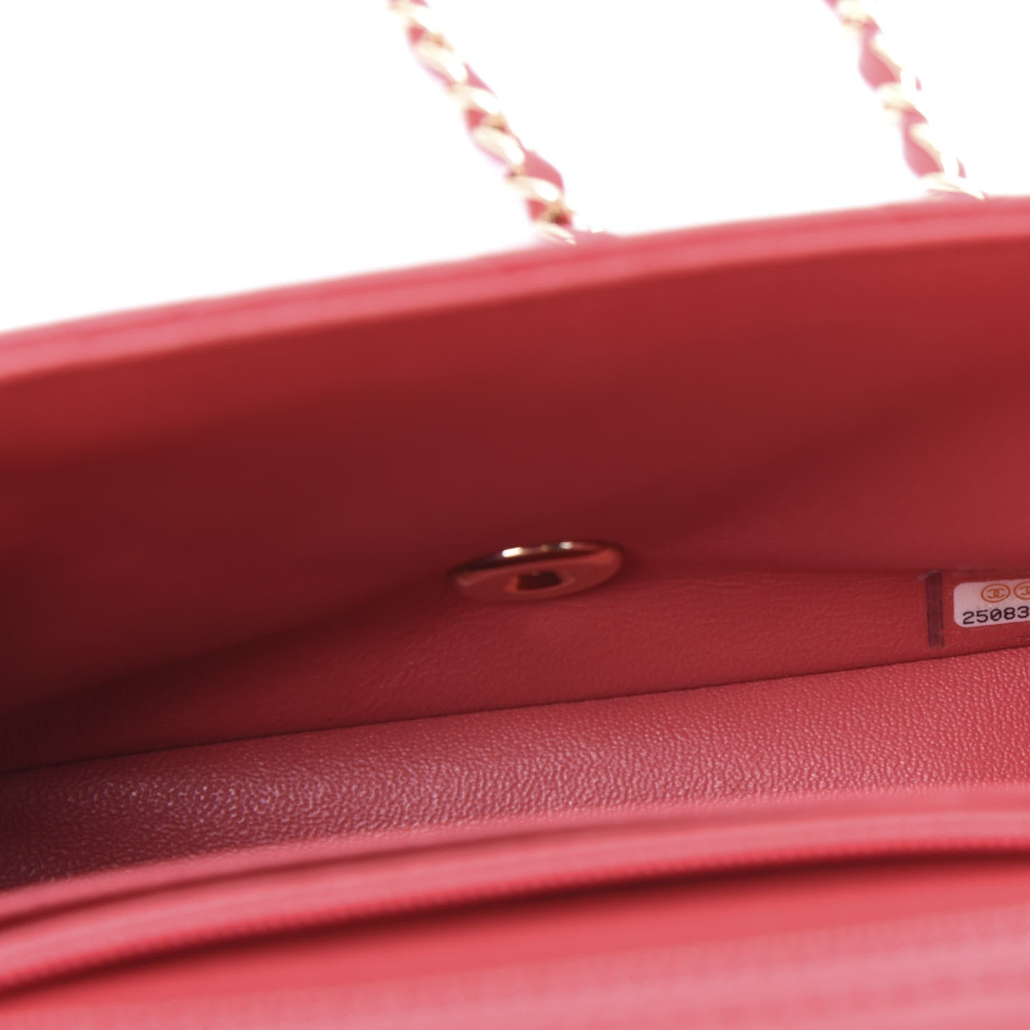 Chanel Lambskin Quilted Mini Square Flap Pink 8 of 9