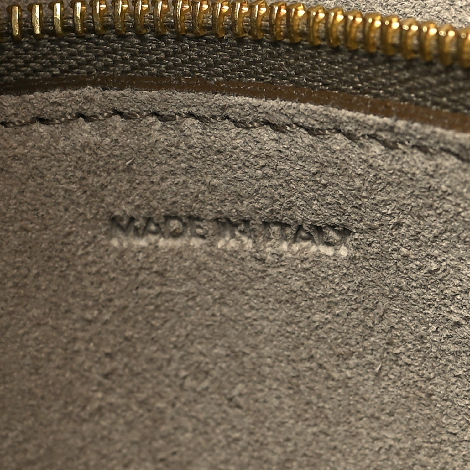 Celine Soft Grained Calfskin Sangle Bucket Bag Taupe 7 of 10