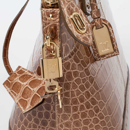 Louis Vuitton Alligator Lockit PM Beige 5 of 11