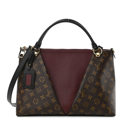 Louis Vuitton Monogram V Tote MM Bordeaux 1 of 8