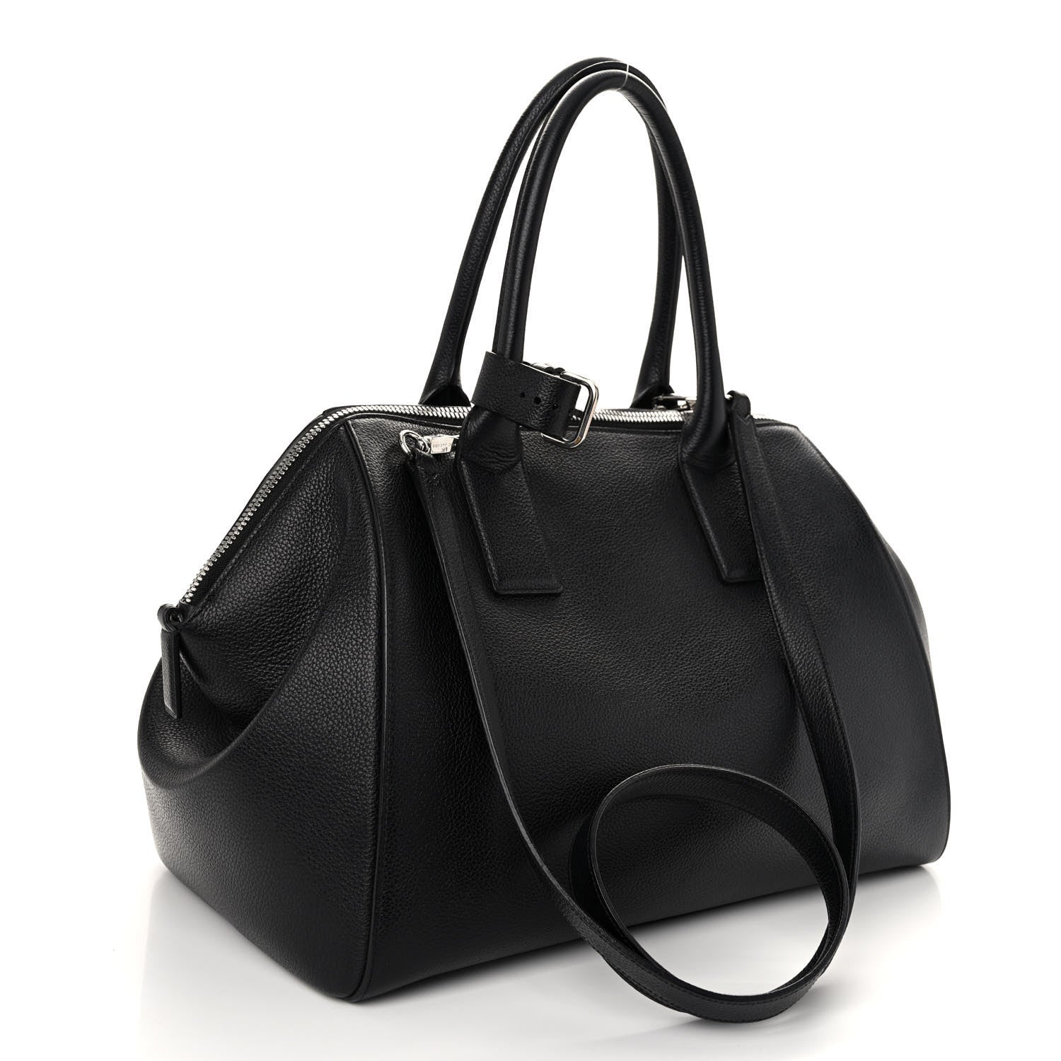 Marc Jacobs Textured Calfskin Medium Incognito Satchel Black 3 of 9