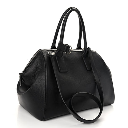 Marc Jacobs Textured Calfskin Medium Incognito Satchel Black 3 of 9