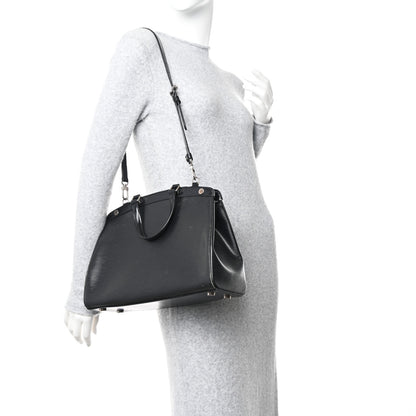 Louis Vuitton Epi Brea MM Black 2 of 16
