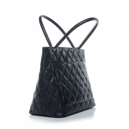 Chanel Caviar Medallion Tote Black 3 of 7