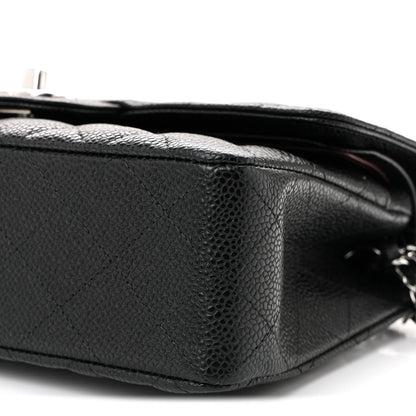 Chanel Caviar Quilted Small Double Flap Black 10 of 10