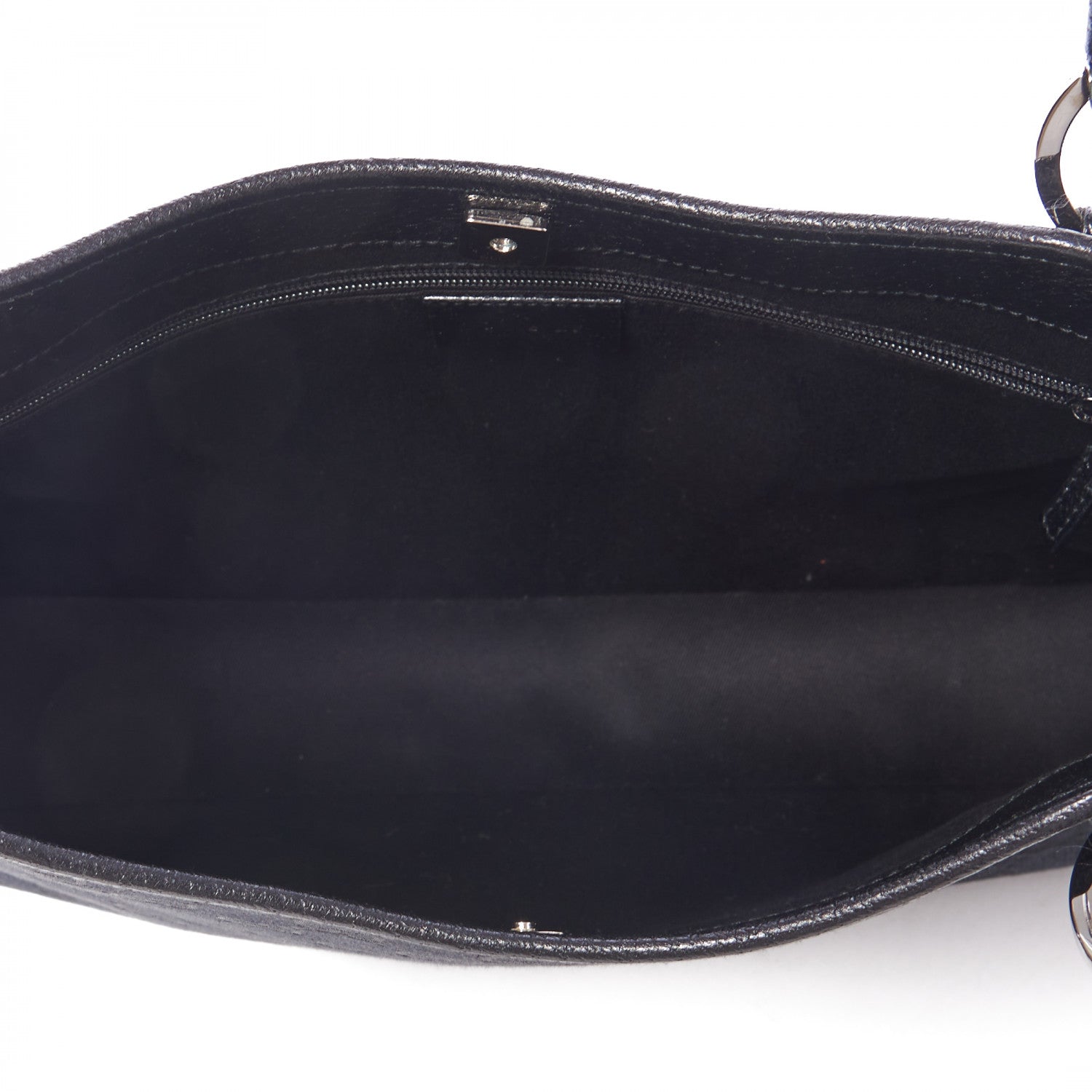 Gucci Monogram Shoulder Bag Black 4 of 7
