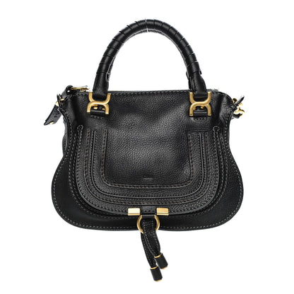 Chloe Calfskin Mini Marcie Satchel Black 1 of 8