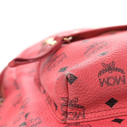 MCM Visetos Medium Sprinkle Stud Stark Backpack Corail 11 of 17