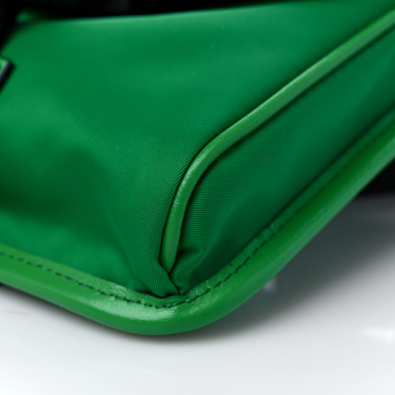 Versace Nylon Palazzo Medusa Crossbody Messenger Bag Green Water 8 of 8