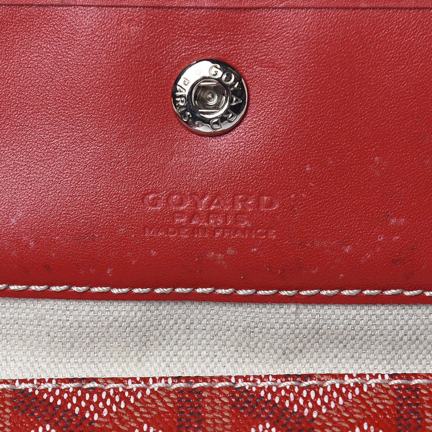 Goyardine Saint Louis PM Red