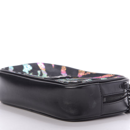 Saint Laurent Canvas Calfskin Metallic Tiger Print Monogram Lou Camera Bag Multicolor 7 of 9