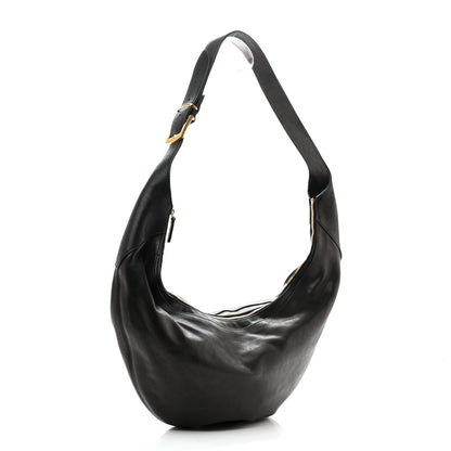 Khaite Lambskin Augustina Hobo Black 2 of 8