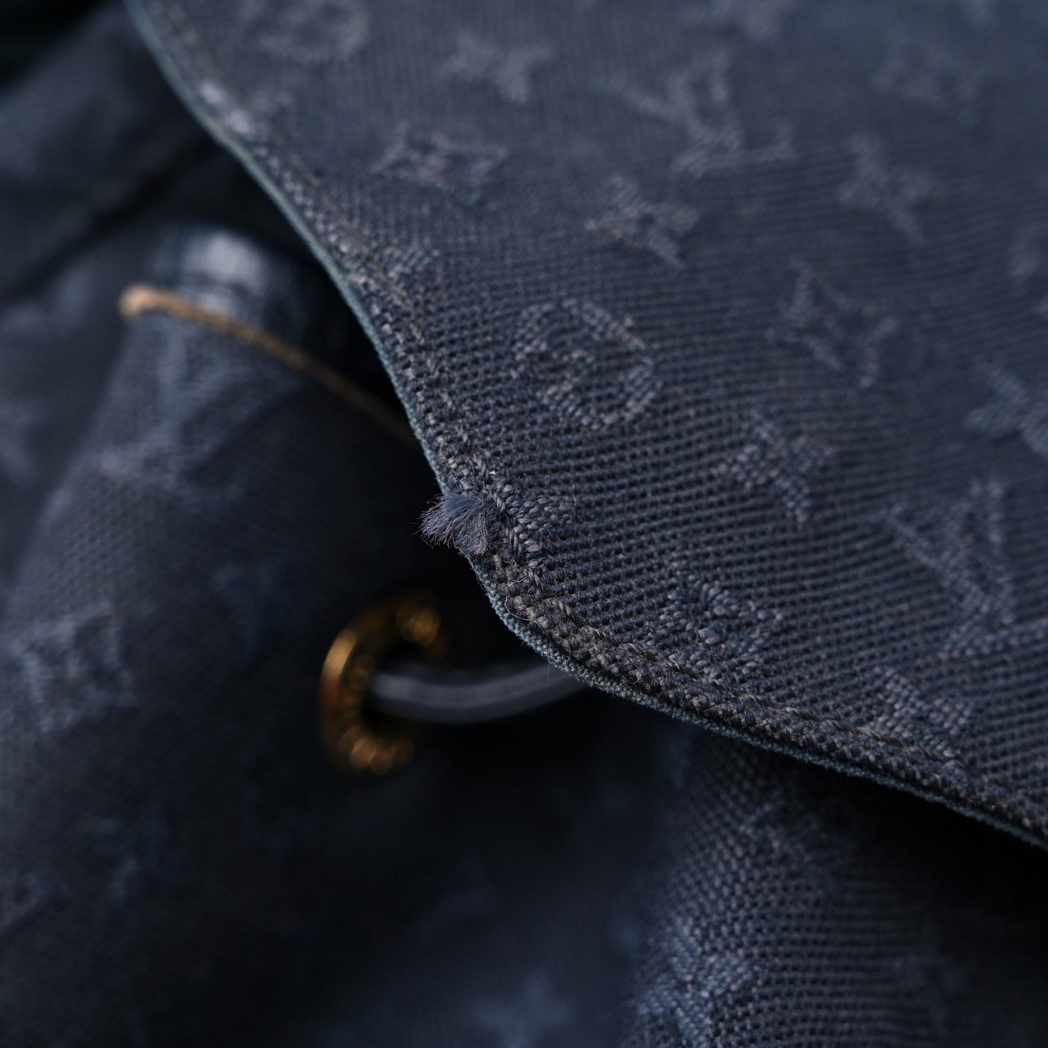 Louis Vuitton Mini Monogram Montsouris GM Backpack Blue 20 of 24
