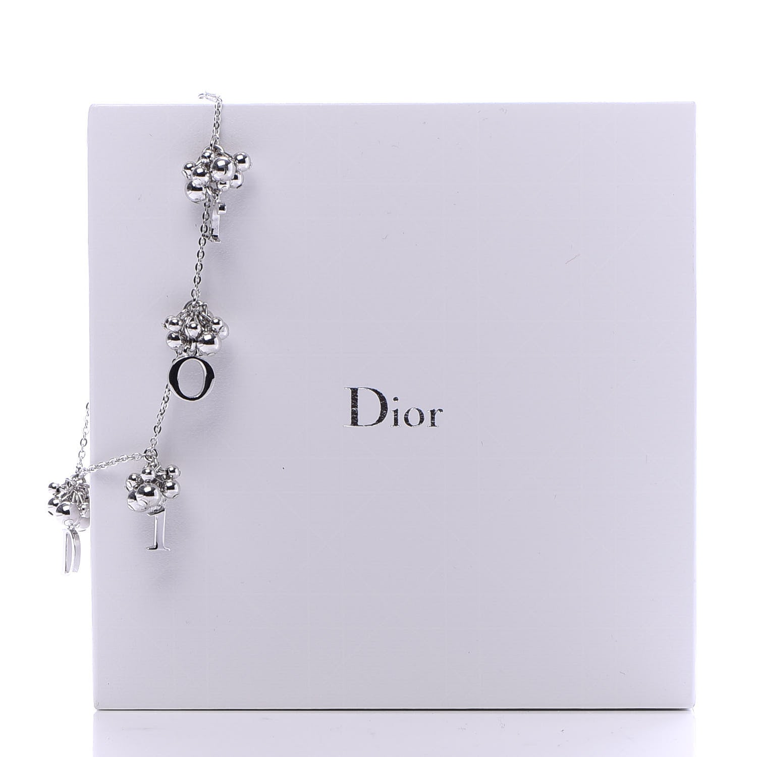 Christian Dior Logo Bracelet Silver 6 of 6