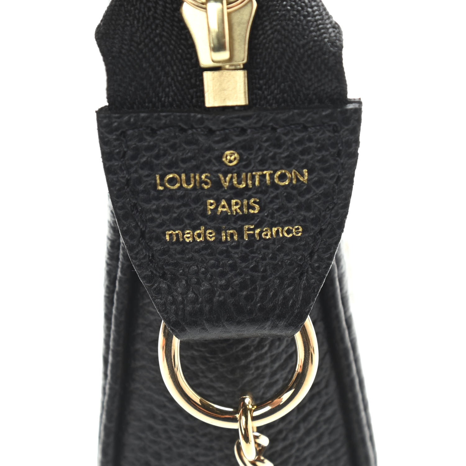 Louis Vuitton Empreinte Monogram Giant Mini Pochette Accessories Black 6 of 10