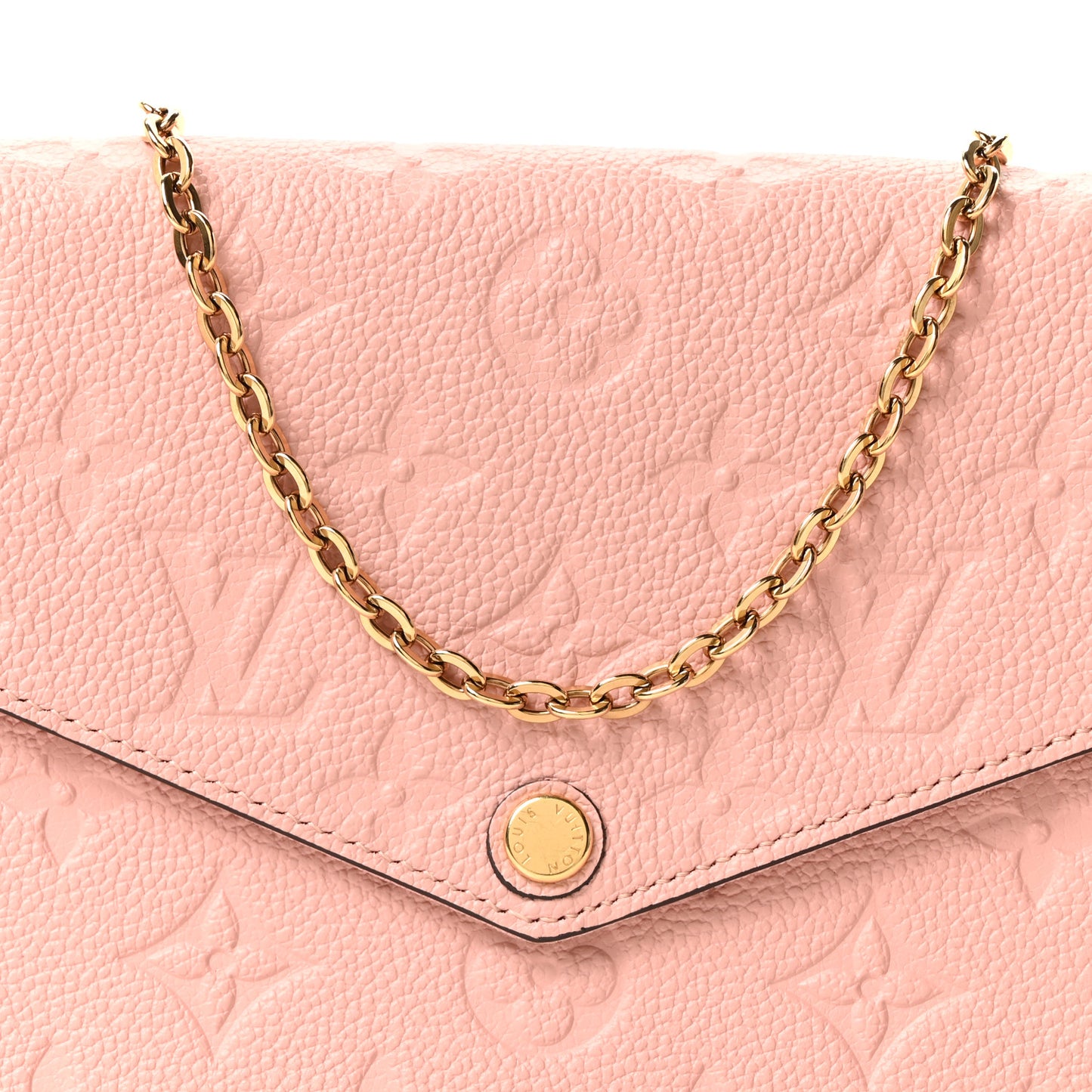 Empreinte Pochette Felicie Chain Wallet Rose Poudre