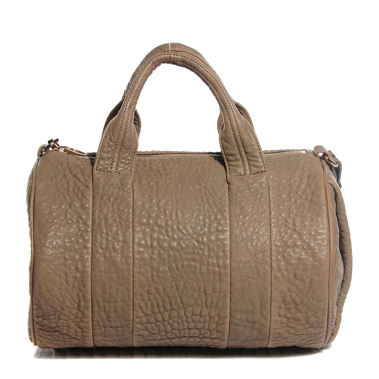 Alexander Wang Pebbled Lambskin Rocco Pale Gold Hardware 1 of 7