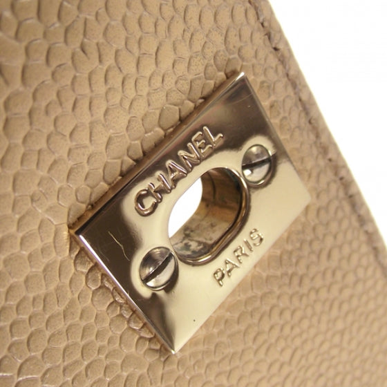 Chanel Caviar Kelly Bag Beige 10 of 13