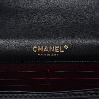 Chanel Lambskin Quilted Golden Class Wallet on Chain WOC Black 6 of 7