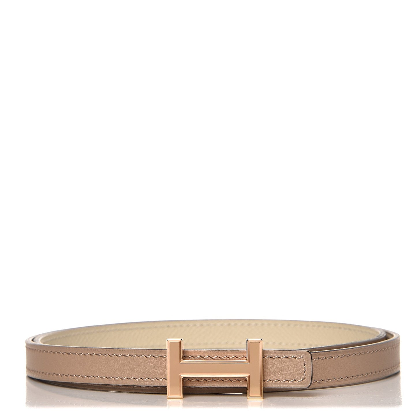 Swift Epsom 13mm Quizz H Belt 80 Gris Tourterelle Craie