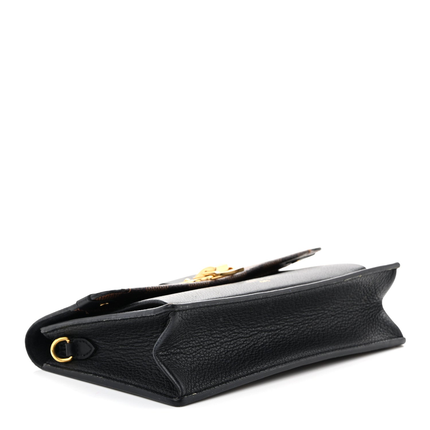 Louis Vuitton Damier Ebene Vavin Chain Wallet Black 4 of 17