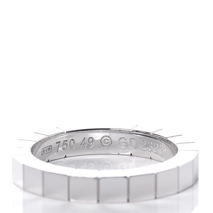 Cartier 18K White Gold Lanieres Ring 49 4.75 4 of 4