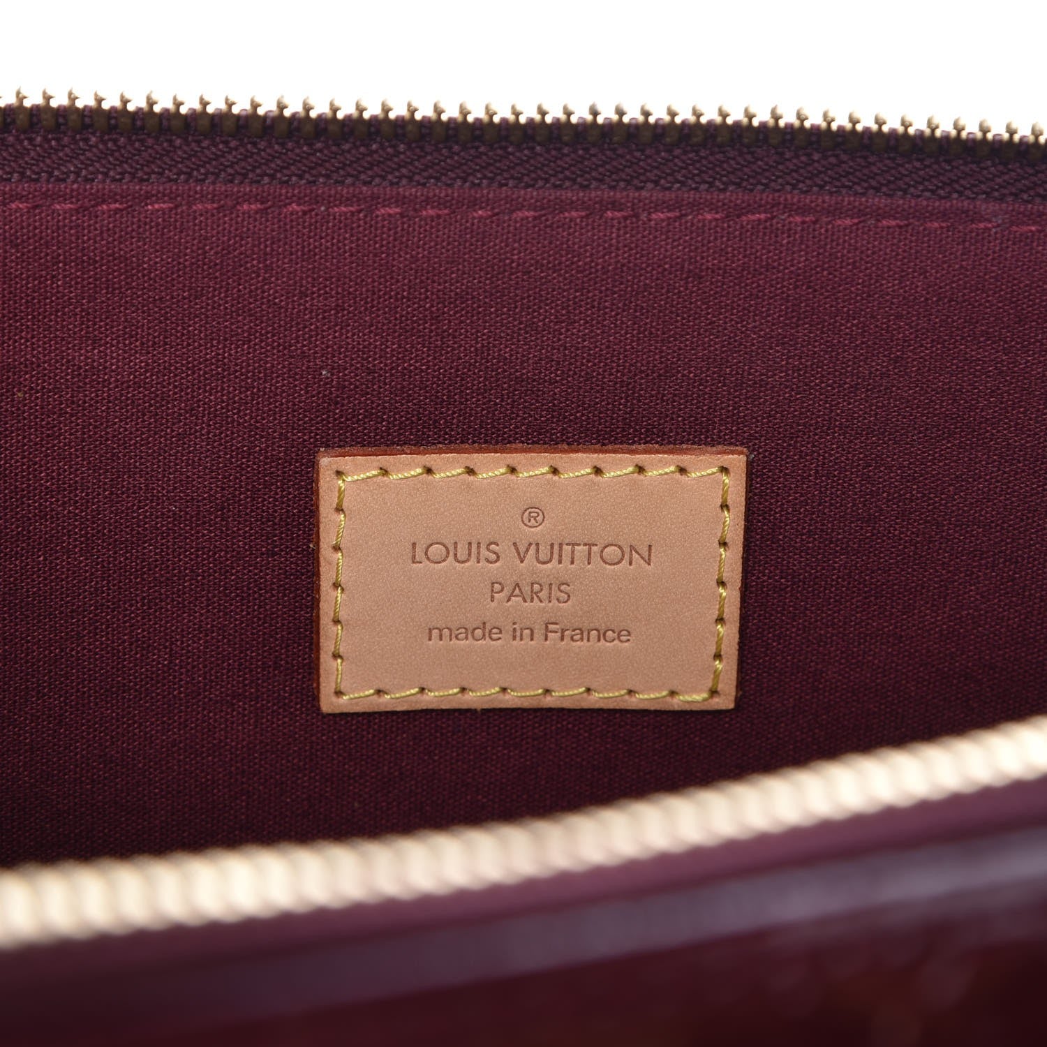 Louis Vuitton Vernis Alma GM Rouge Fauviste 6 of 7