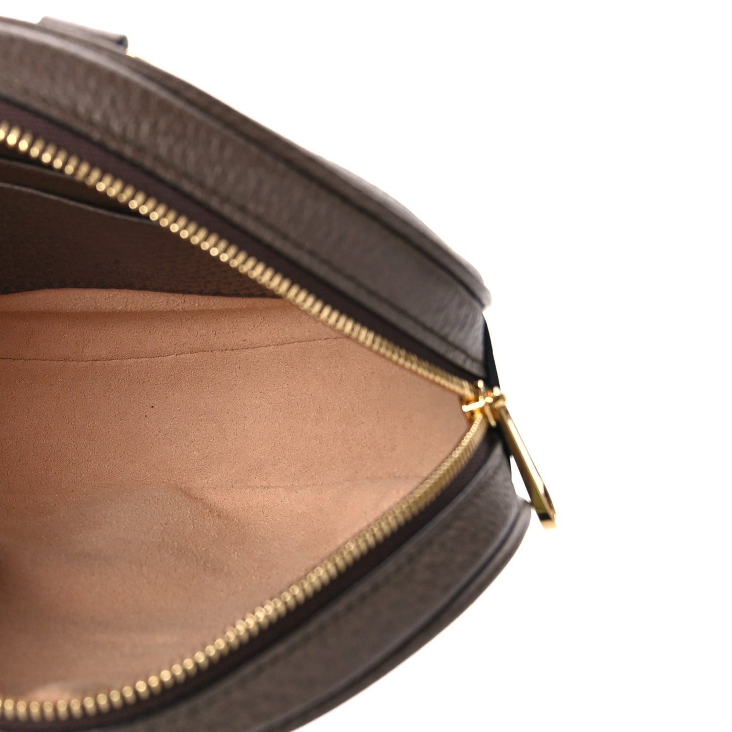 Gucci GG Supreme Monogram Web Mini Ophidia Round Backpack Brown 5 of 8
