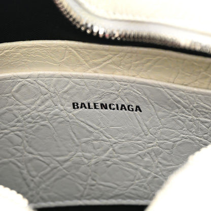 Balenciaga Agneau Arena Mini Le Cagole Heart Bag Optic White 6 of 14