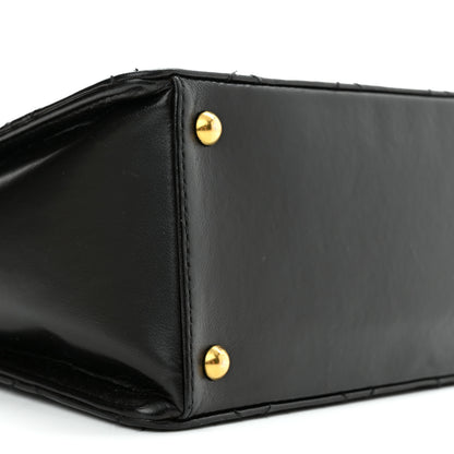 Chanel Lambskin Quilted Single Flap Black 8 of 9