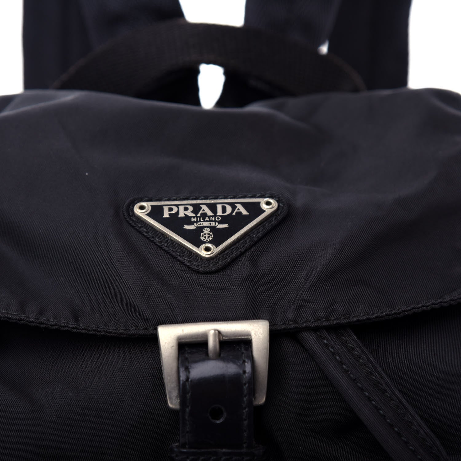 Prada Nylon Vela Small Backpack Black 10 of 12