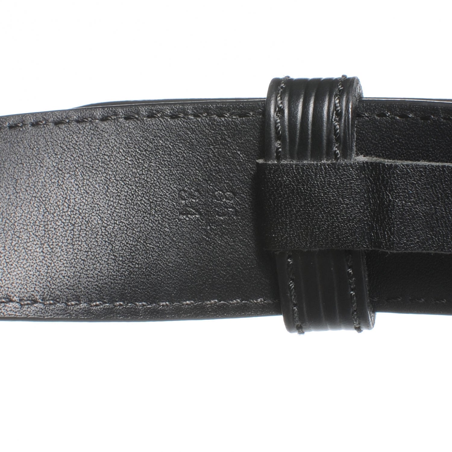 Louis Vuitton Epi Ceinture Force Belt 85 34 Black 6 of 7