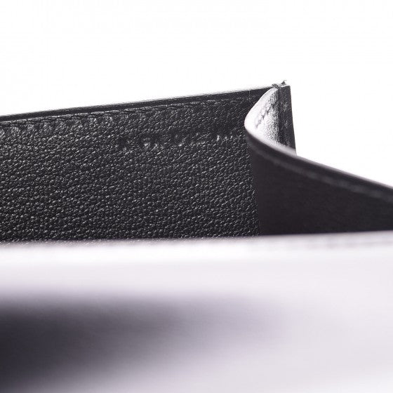 Hermes Tadelakt Medor 23 Clutch Black 7 of 8