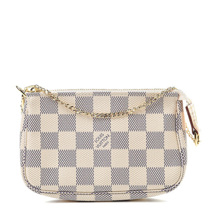Louis Vuitton Damier Azur Mini Pochette Accessories 1 of 8