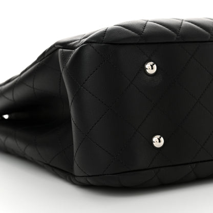 Chanel Calfskin Quilted Large Classic Shopping Tote Black 9 of 11