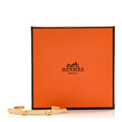 Hermes Epsom Athena Bracelet T2 Craie 4 of 4