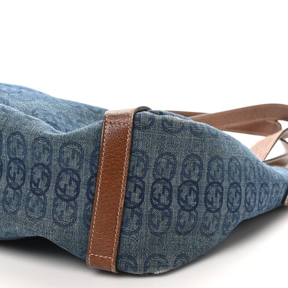 Gucci Denim GG Medium Abbey Shoulder Bag Blue 10 of 10