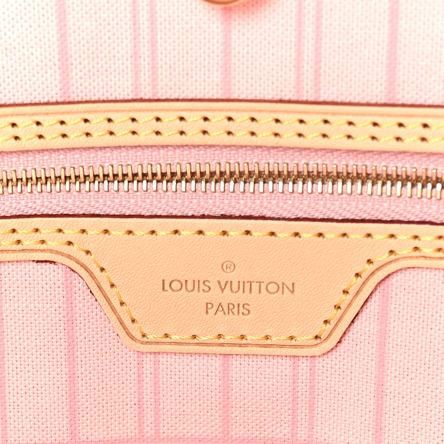Damier Azur Neo Neverfull MM Rose Ballerine