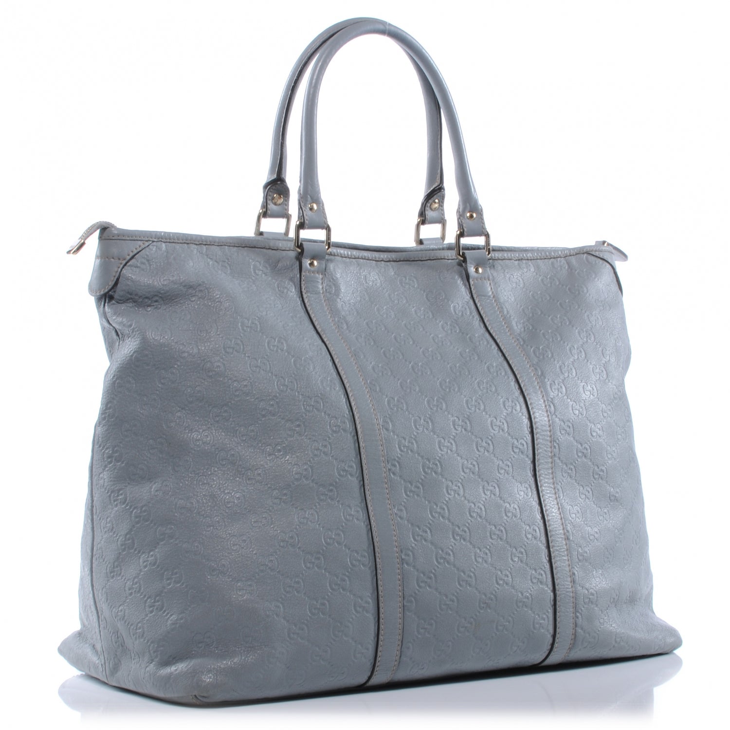 Gucci Guccissima Medium Joy Tote Bag Light Blue 3 of 8