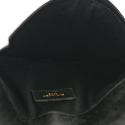 Saint Laurent Grain De Poudre Uptown Pouch Black 5 of 8