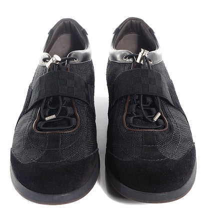 Louis Vuitton Damier Geant Chrono Sneaker 10 Black 2 of 4